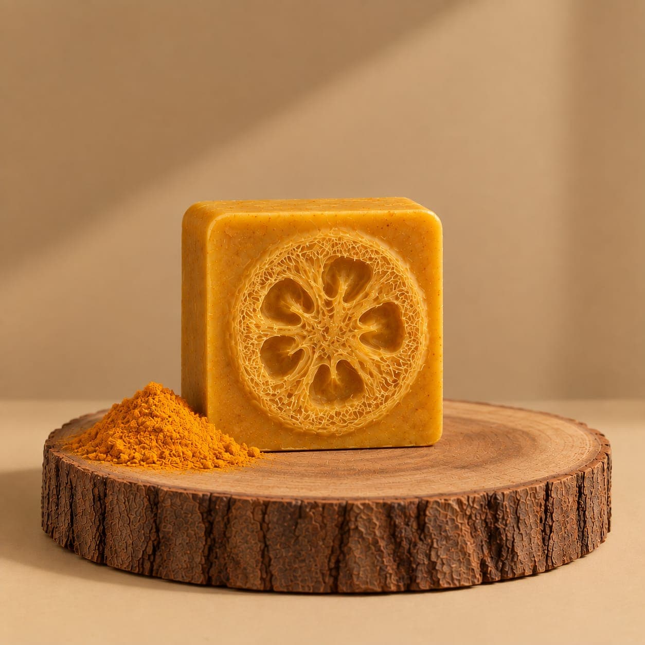 Turmeric Radiance Loofah Bar